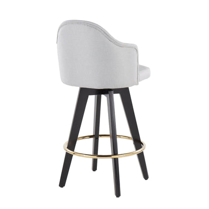Majestic Office Furniture 26" Fixed-Height Counter Stool - Set of 2