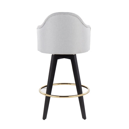 Majestic Office Furniture 26" Fixed-Height Counter Stool - Set of 2