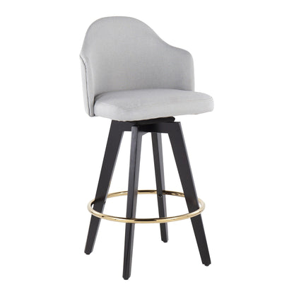 Majestic Office Furniture 26" Fixed-Height Counter Stool - Set of 2