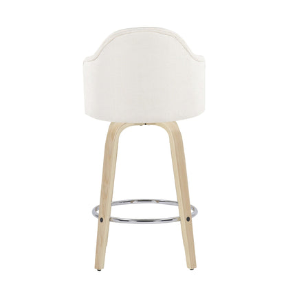 Majestic Office Furniture 26" Fixed-Height Counter Stool - Set of 2