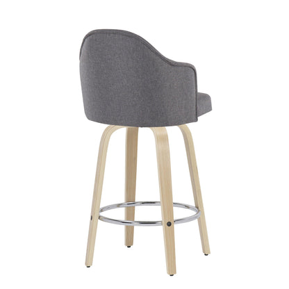 Majestic Office Furniture 26" Fixed-Height Counter Stool - Set of 2