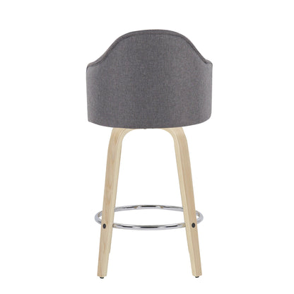Majestic Office Furniture 26" Fixed-Height Counter Stool - Set of 2