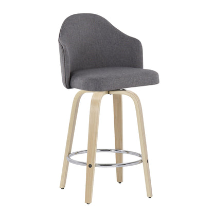 Majestic Office Furniture 26" Fixed-Height Counter Stool - Set of 2