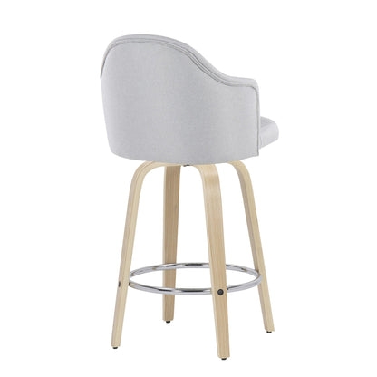 Majestic Office Furniture 26" Fixed-Height Counter Stool - Set of 2