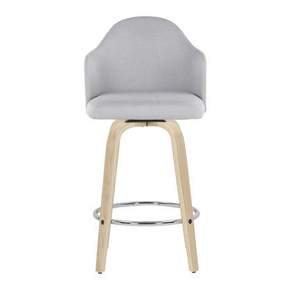 Majestic Office Furniture 26" Fixed-Height Counter Stool - Set of 2