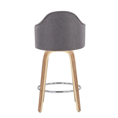 Majestic Office Furniture 26" Fixed-Height Counter Stool - Set of 2