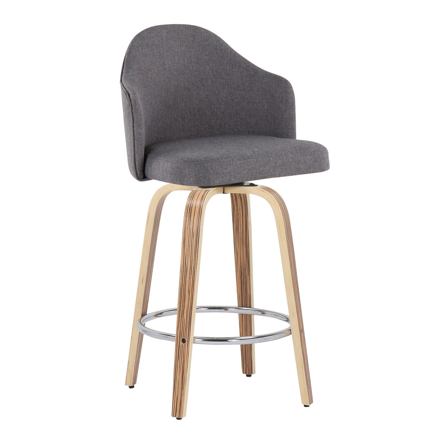 Majestic Office Furniture 26" Fixed-Height Counter Stool - Set of 2
