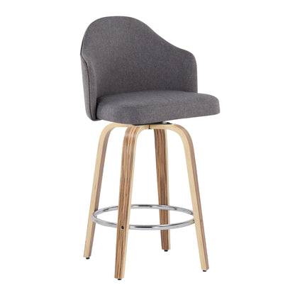 Majestic Office Furniture 26" Fixed-Height Counter Stool - Set of 2