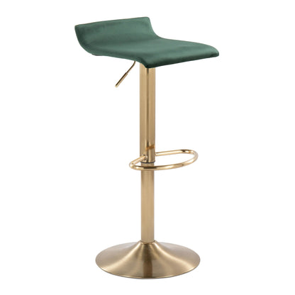 Majestic Office Furniture Adjustable Barstool - Set of 2