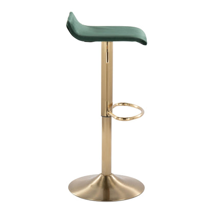 Majestic Office Furniture Adjustable Barstool - Set of 2