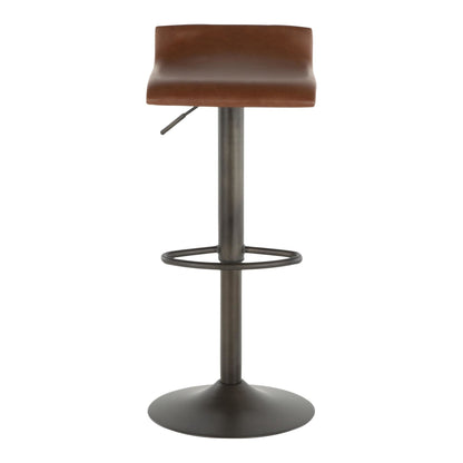 Majestic Office Furniture Adjustable Barstool - Set of 2
