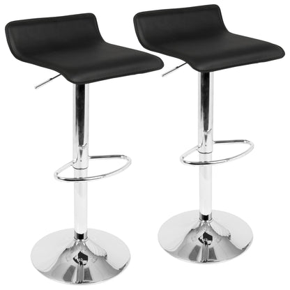 Majestic Office Furniture Adjustable Barstool - Set of 2