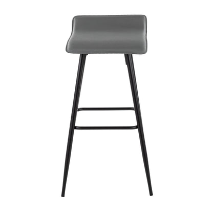 Majestic Office Furniture 30" Fixed-Height Barstool - Set of 2