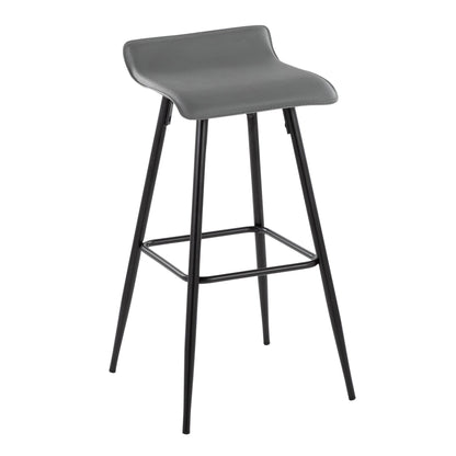 Majestic Office Furniture 30" Fixed-Height Barstool - Set of 2
