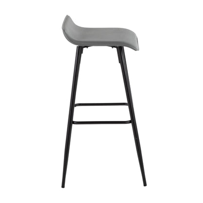 Majestic Office Furniture 30" Fixed-Height Barstool - Set of 2