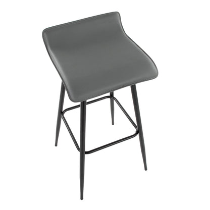 Majestic Office Furniture 30" Fixed-Height Barstool - Set of 2