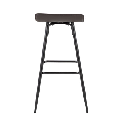 Majestic Office Furniture 30" Fixed-Height Barstool - Set of 2