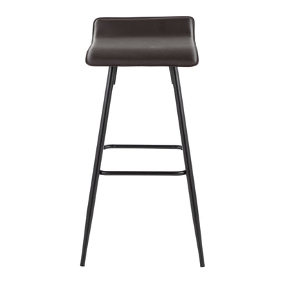 Majestic Office Furniture 30" Fixed-Height Barstool - Set of 2
