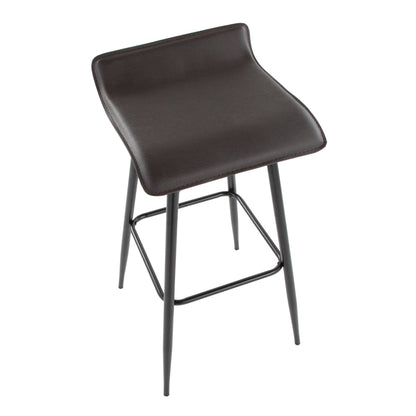 Majestic Office Furniture 30" Fixed-Height Barstool - Set of 2