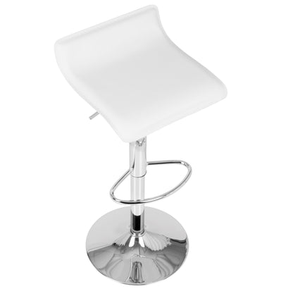 Majestic Office Furniture Adjustable Barstool - Set of 2