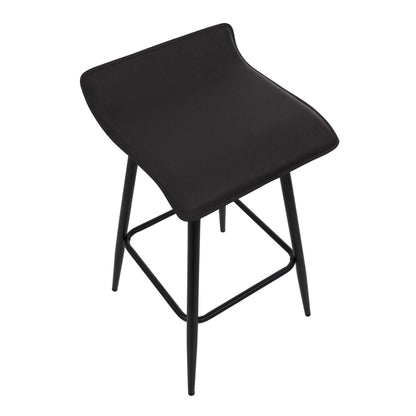 Majestic Office Furniture 26" Fixed-Height Counter Stool - Set of 2