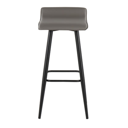 Majestic Office Furniture 30" Fixed-Height Barstool - Set of 2