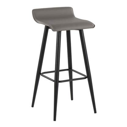 Majestic Office Furniture 30" Fixed-Height Barstool - Set of 2