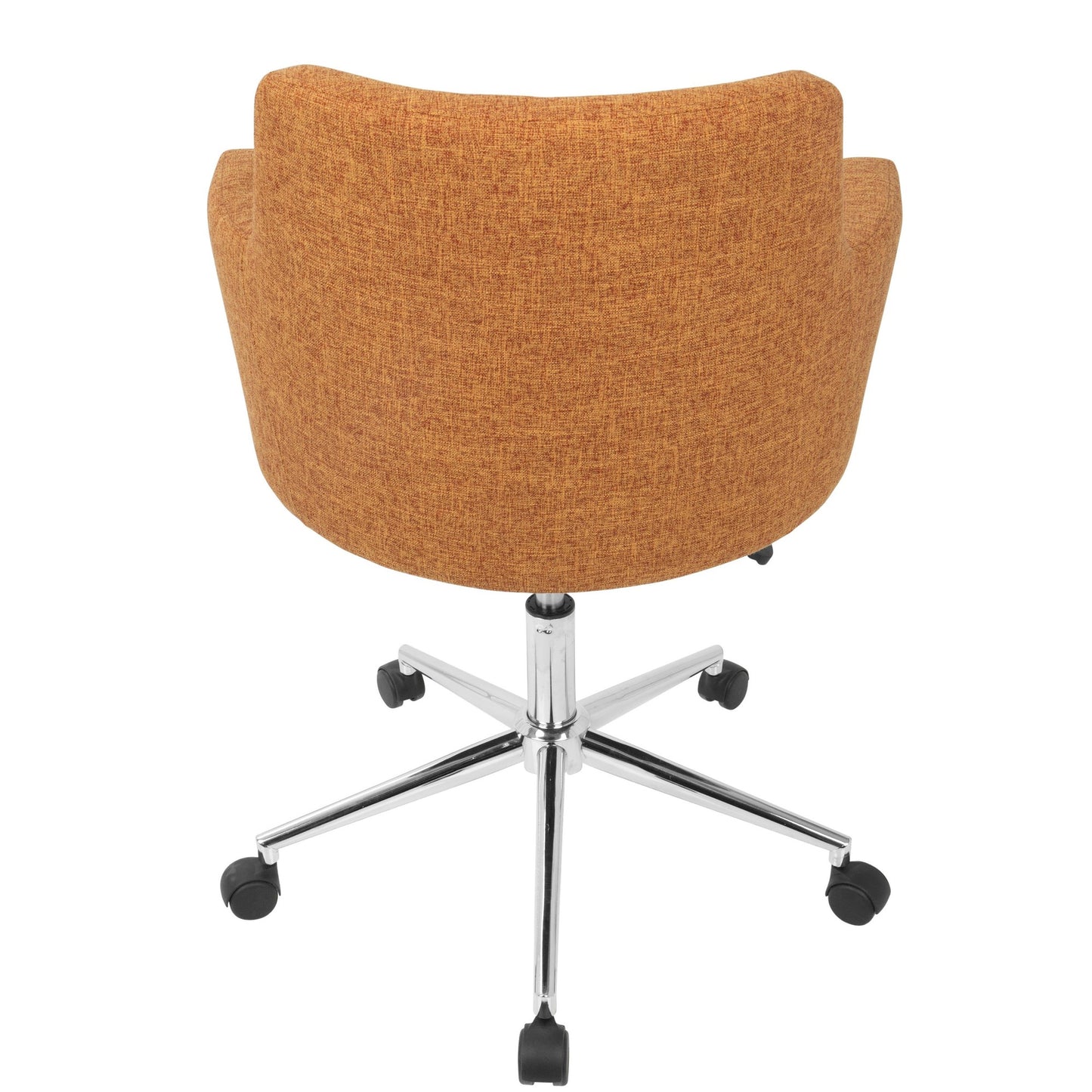 Andrew Contemporary Adjustable Office Chair in Orange