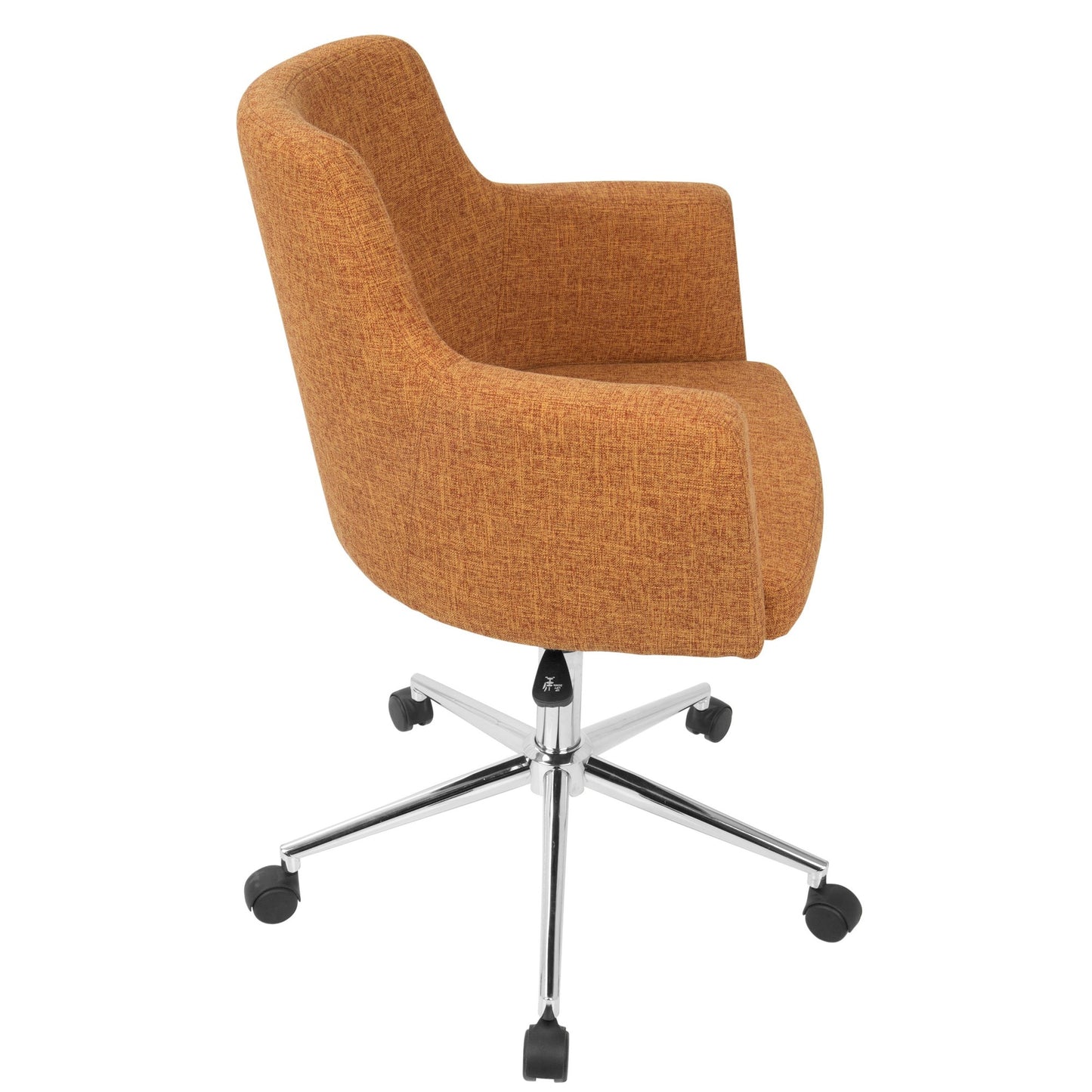 Andrew Contemporary Adjustable Office Chair in Orange