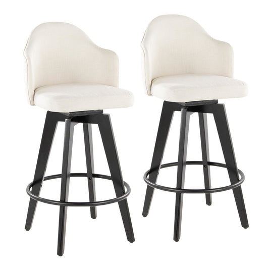 Majestic Office Furniture 26" Fixed-Height Counter Stool - Set of 2