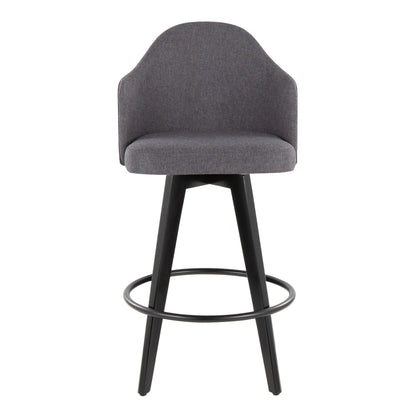 Majestic Office Furniture 26" Fixed-Height Counter Stool - Set of 2