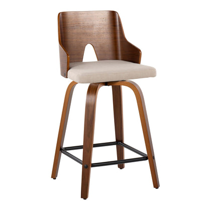 Majestic Office Furniture 24" Fixed-Height Counter Stool - Set of 2