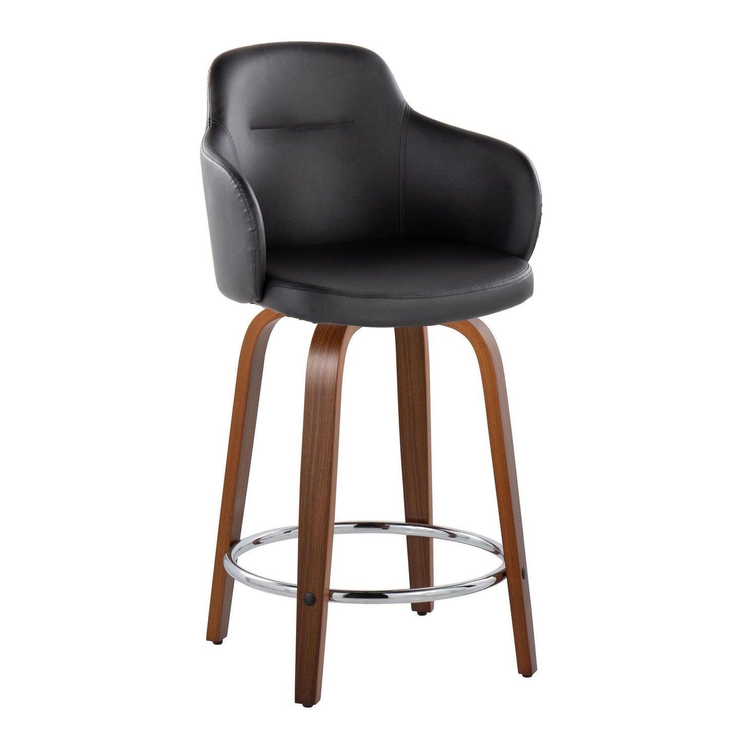 Majestic Office Furniture 24" Fixed-Height Counter Stool - Set of 2