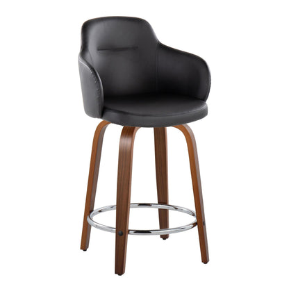 Majestic Office Furniture 24" Fixed-Height Counter Stool - Set of 2