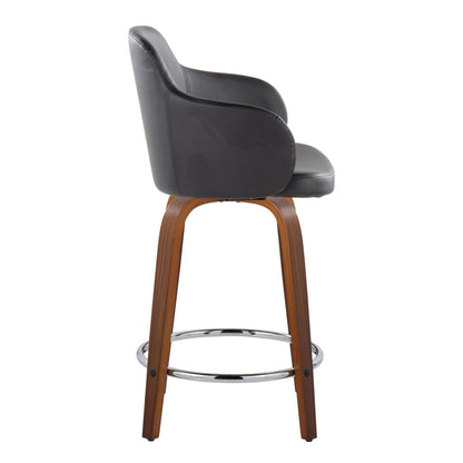 Majestic Office Furniture 24" Fixed-Height Counter Stool - Set of 2