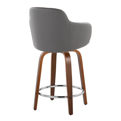 Majestic Office Furniture 24" Fixed-Height Counter Stool - Set of 2