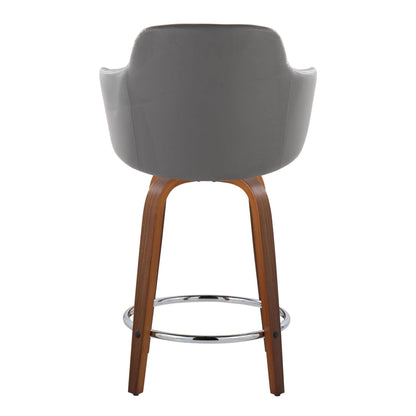 Majestic Office Furniture 24" Fixed-Height Counter Stool - Set of 2