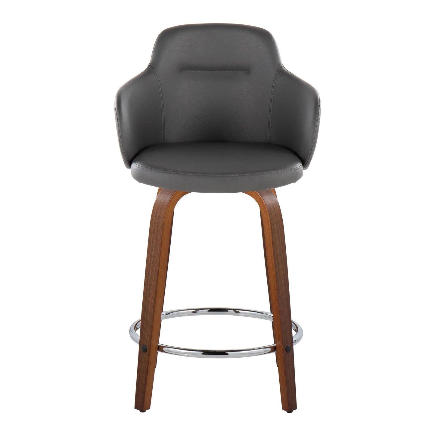 Majestic Office Furniture 24" Fixed-Height Counter Stool - Set of 2