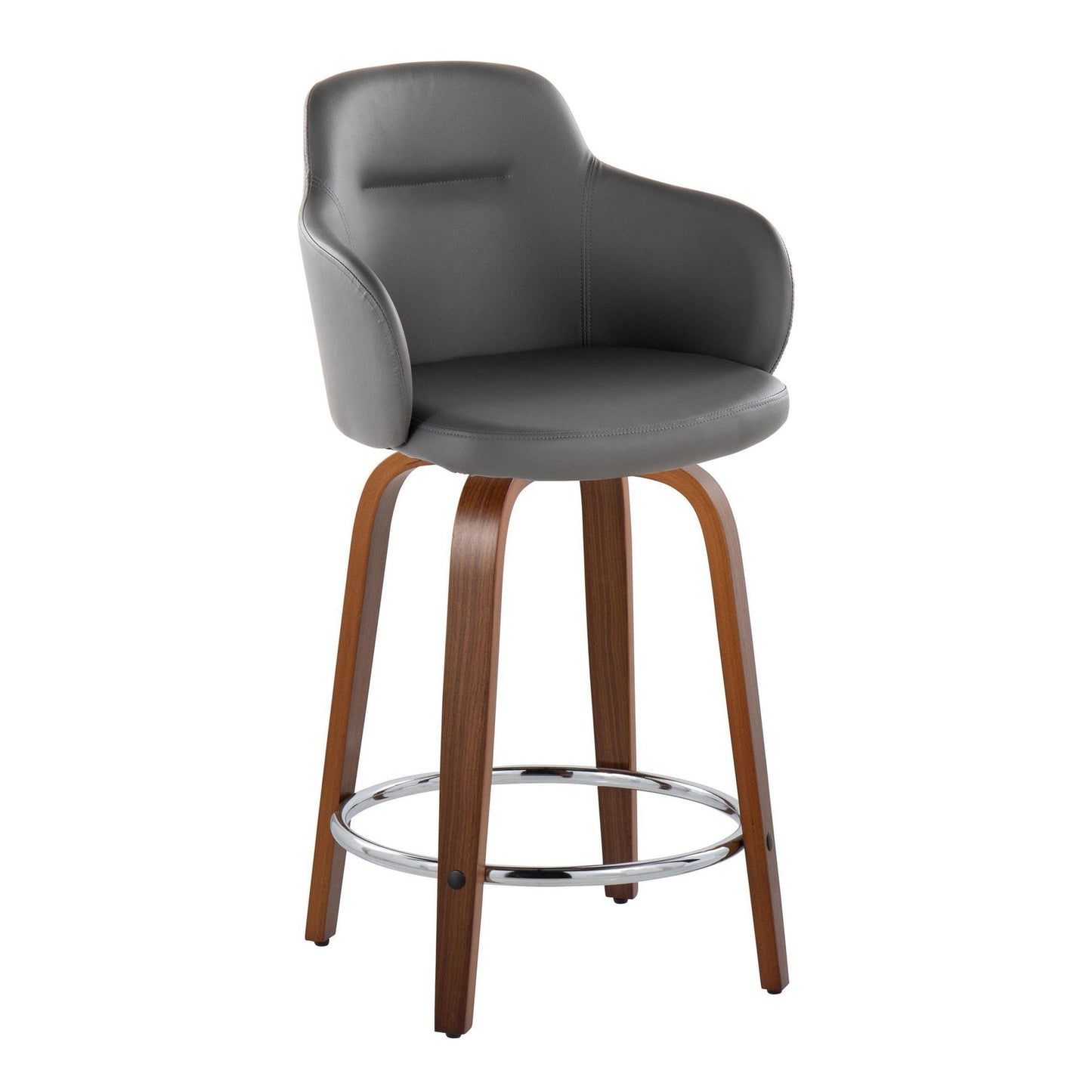 Majestic Office Furniture 24" Fixed-Height Counter Stool - Set of 2