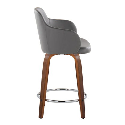 Majestic Office Furniture 24" Fixed-Height Counter Stool - Set of 2
