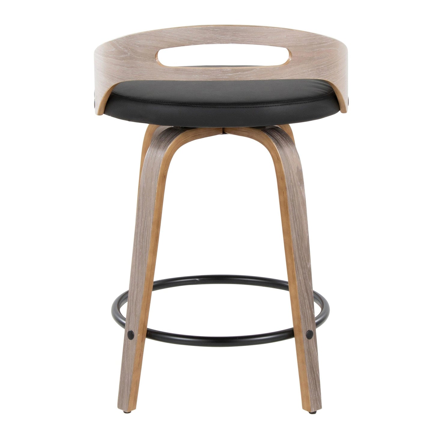 Majestic Office Furniture 24" Fixed-Height Counter Stool - Set of 2