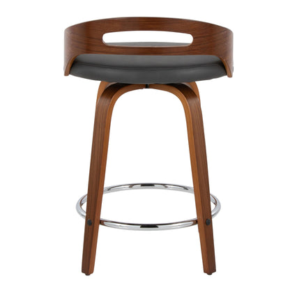 Majestic Office Furniture 24" Fixed-Height Counter Stool - Set of 2