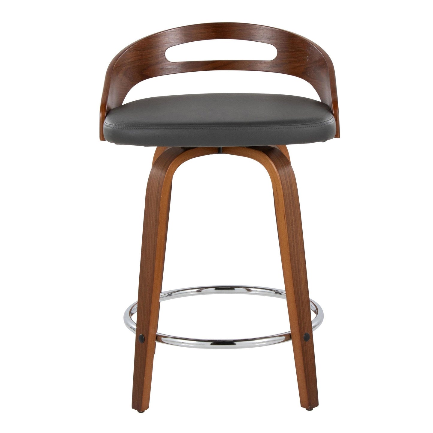 Majestic Office Furniture 24" Fixed-Height Counter Stool - Set of 2