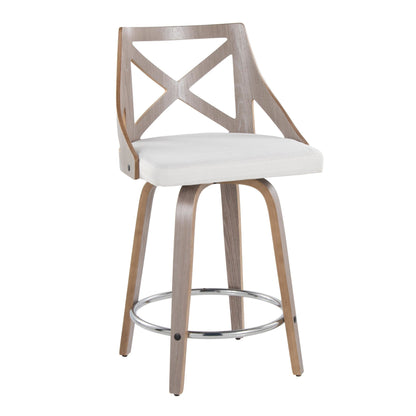 Majestic Office Furniture 24" Fixed-Height Counter Stool - Set of 2