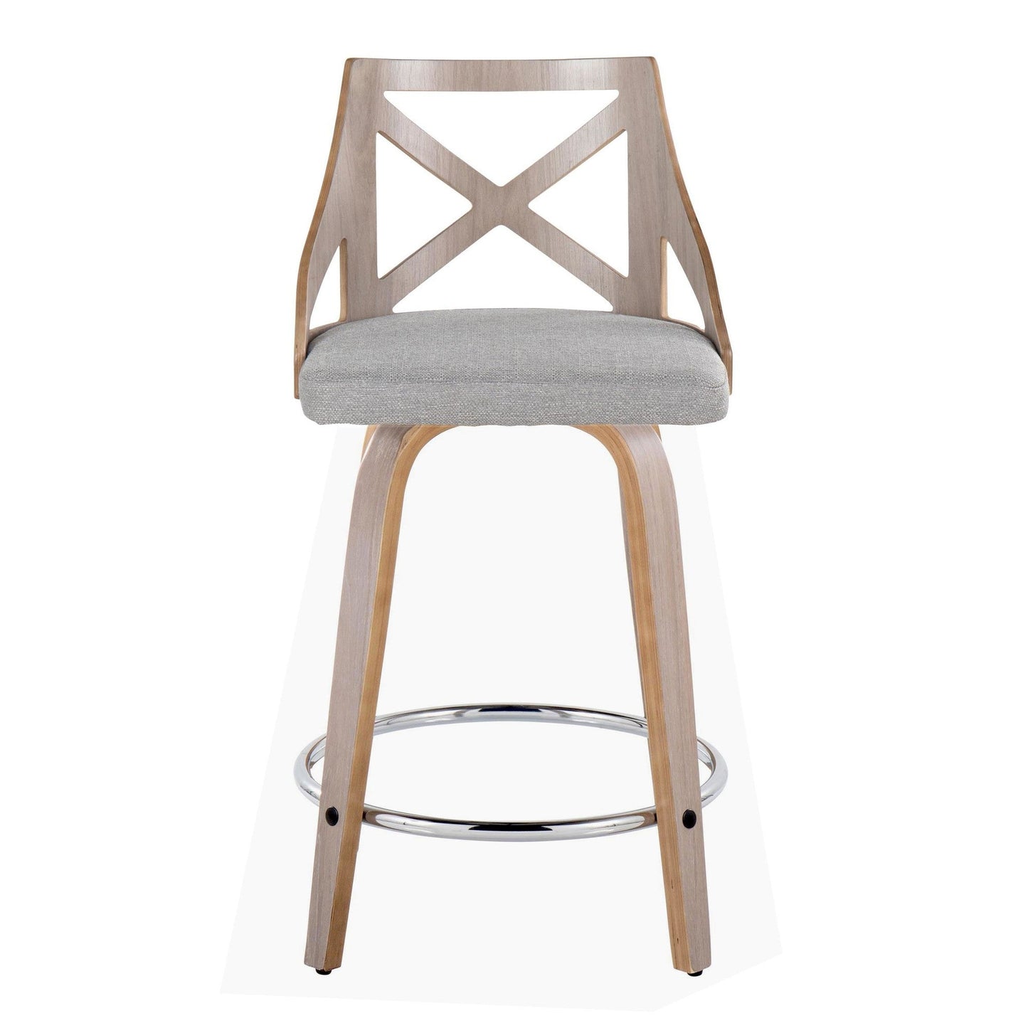 Majestic Office Furniture 24" Fixed-Height Counter Stool - Set of 2