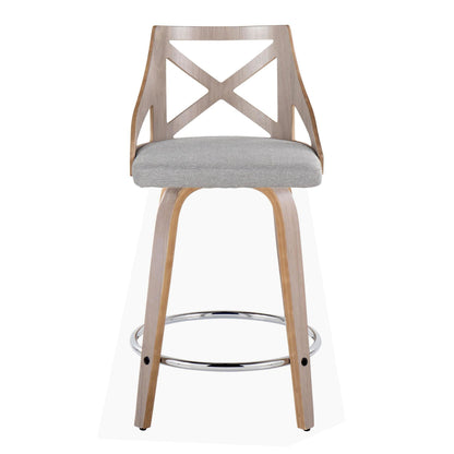 Majestic Office Furniture 24" Fixed-Height Counter Stool - Set of 2