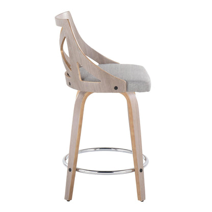 Majestic Office Furniture 24" Fixed-Height Counter Stool - Set of 2