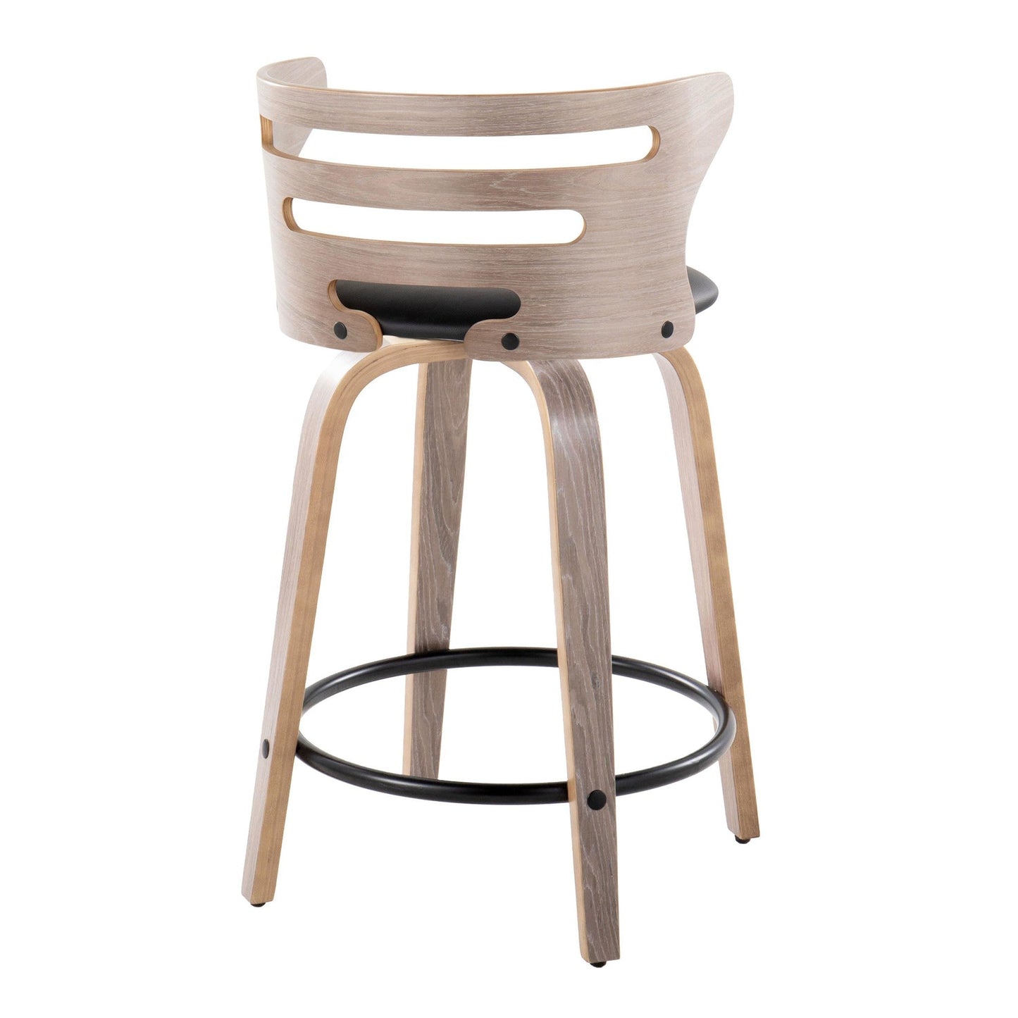 Majestic Office Furniture 24" Fixed-Height Counter Stool - Set of 2