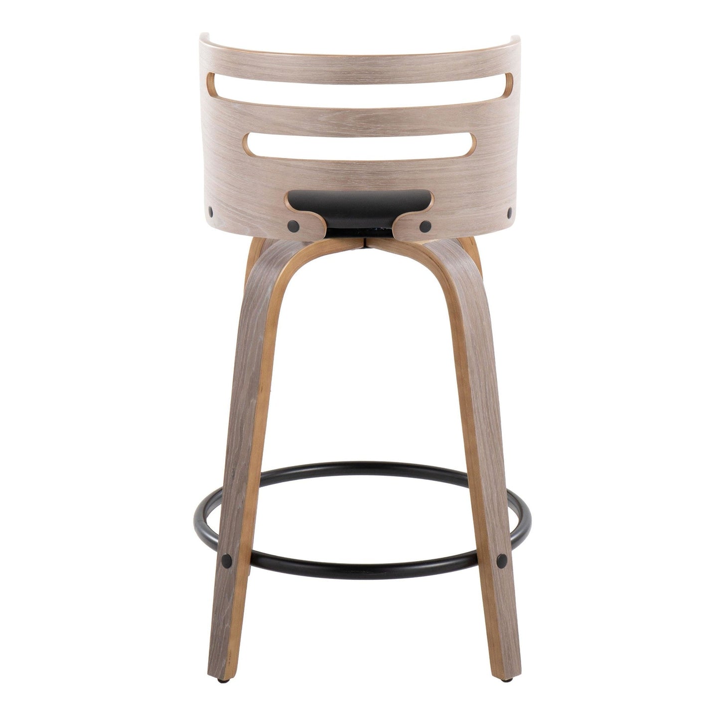 Majestic Office Furniture 24" Fixed-Height Counter Stool - Set of 2