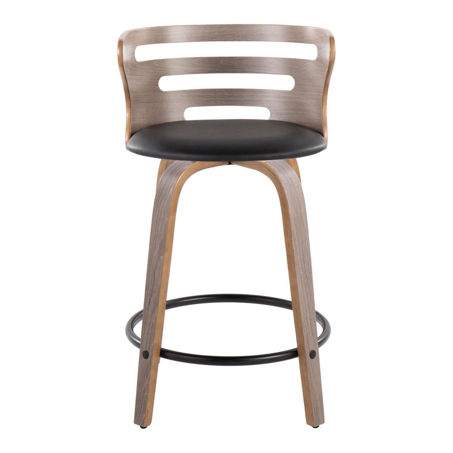 Majestic Office Furniture 24" Fixed-Height Counter Stool - Set of 2